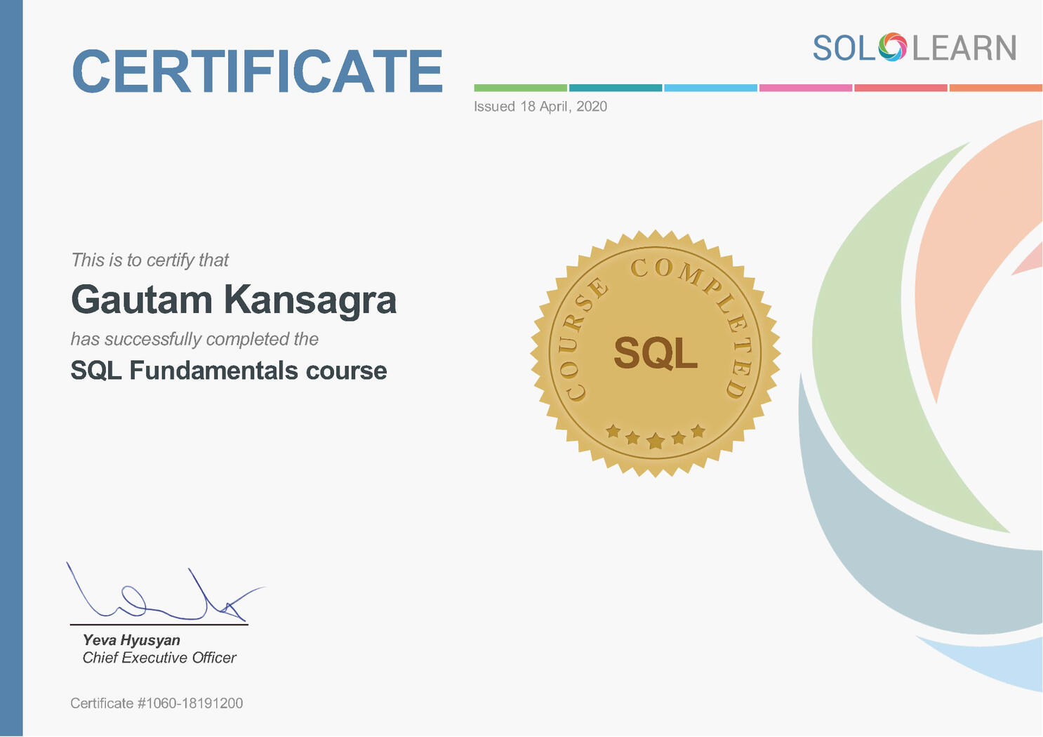 SQL Fundamental Course